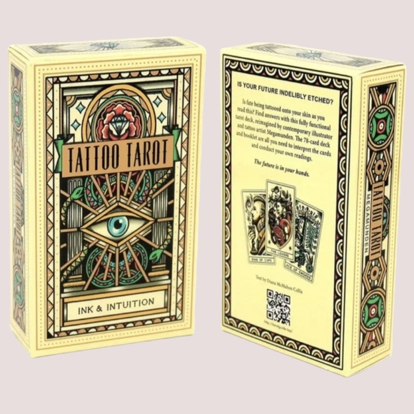 The Literary Witches Oracle Cards Tattoo Tarot Cards 78 Card Deck - Picture 7 of 7